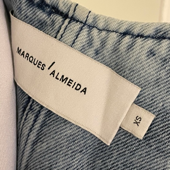 Unique Marques Almeida Dungaree dress NWOT - Picture 15 of 16